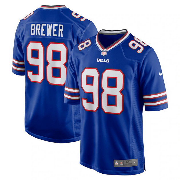 mens nike cj brewer royal buffalo bills player game jersey